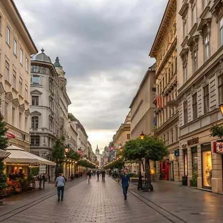 Dinerdowntown In Váci Street With Free Garage Apartamento *
